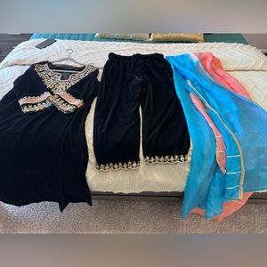 3 piece Handmade Indian Kurtas